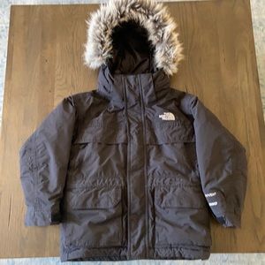 The North Face boys parka size 5